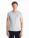 Crew Neck Short Sleeve Men's Undershirt